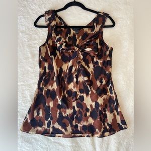 Banana Republic Women's brown and black Blouse